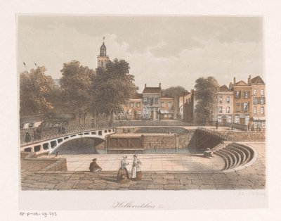 Vista de Hellevoetsluis de Anonymous