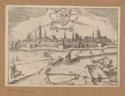 Vista de Zutphen desde el otro lado del río IJssel
Zutphen (título en el objeto) de Anonymous