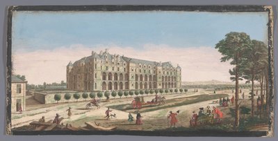 Vista del Castillo de Madrid en París
Vüe du Chateau Royal de Madrid (título en el objeto) de Anonymous