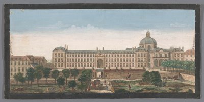 Vista del Hôpital de la Salpêtrière en París
Vue de l