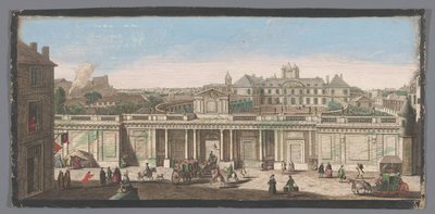 Vista del Palacio del Temple de París
Vista del Palacio del Templo de los Caballeros de Malthe (título en el objeto) de Anonymous