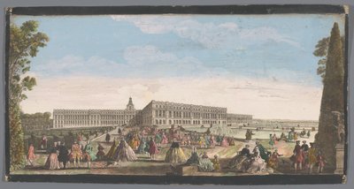 Vista del Palacio de Versalles visto desde el jardín
Vue du Chateau de Versailles (título en el objeto) de Anonymous