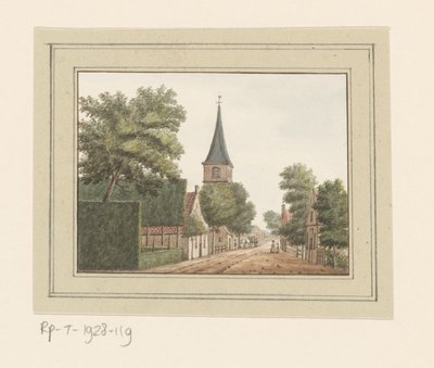Vista del pueblo de Heemskerk de Anonymous