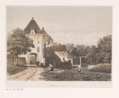 Vista de la puerta de la ciudad de Schoonhoven
Schoonhoven (título en el objeto) de Anonymous
