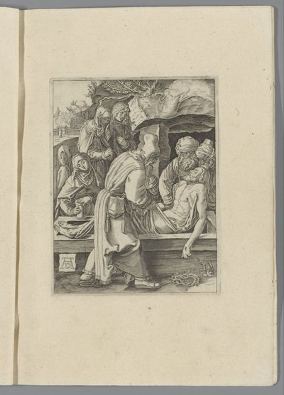 Graflegging De kleine Passie (título de la serie) La Pasión de Cristo representada por Albert Durer de Nuremberg (título de la serie) de Anonymous