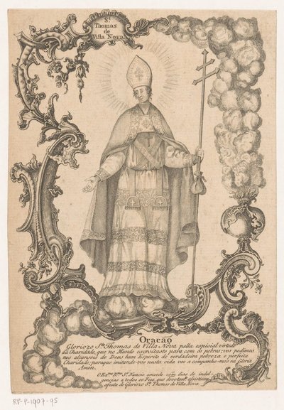 Santo Tomás de Villanova de Anonymous