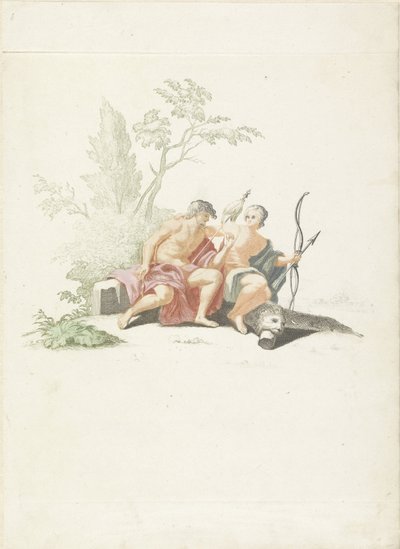 Hércules en Omphale de Anonymous