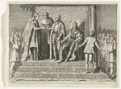 Matrimonio de Jacoba van Beieren y Frank van Borselen, 1434 de Anonymous