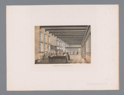 Interior de un penal para mujeres Penitenciaría de mujeres (título sobre objeto) de Anonymous