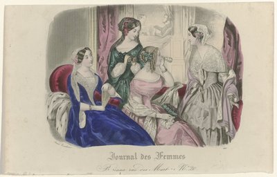 Journal des Femmes, 1840-1851, Pl. 1580 de Anonymous