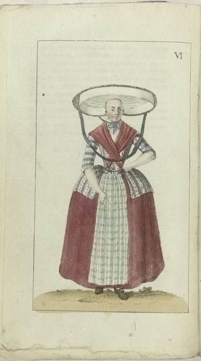 Gabinete de Moda y Gusto 1791, pl. VI: frisón de Anonymous