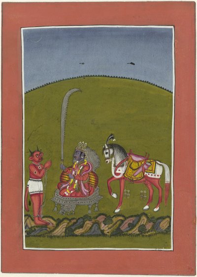 Kalki (la futura encarnación de Vishnu)
Avatares de Vishnu (título de la serie) de Anonymous