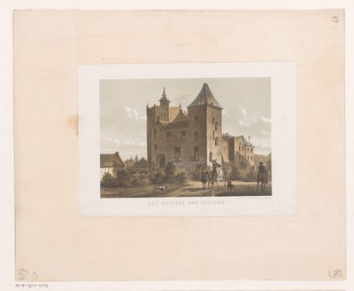 Castillo de Heusden El castillo de Heusden (título sobre objeto) de Anonymous
