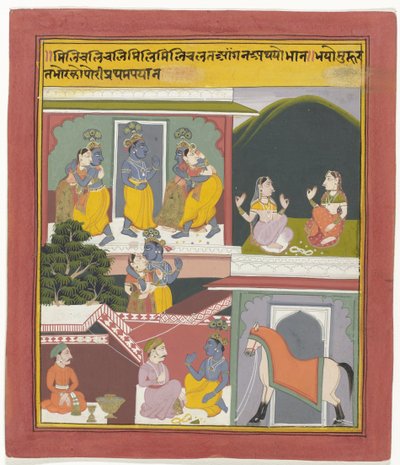 Krishna y Radha de Anonymous