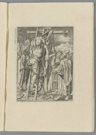 Kruisafneming De kleine Passie (título de la serie) La Pasión de Cristo representada por Albert Durer de Nuremberg (título de la serie) de Anonymous