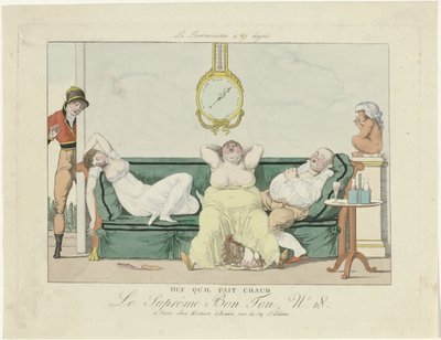 Le Supreme Bon Ton, 1800-1815, n.° 18: De lo que hace calor de Anonymous