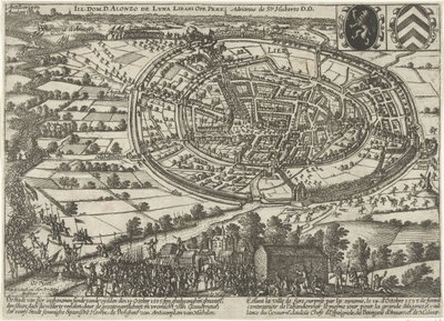 Lier capturado y abandonado por el ejército de los Estados, 1595 de Anonymous