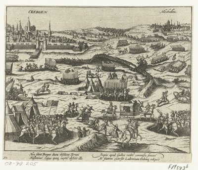 Luis de Nassau deja Bergen, 1572 de Anonymous