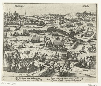 Luis de Nassau deja Bergen, 1572 de Anonymous