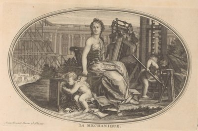 Mecánico Mecánica (título sobre el objeto) El Gabinete de Bellas Artes, o Colección de las Más Bellas Estampas, grabadas a partir de las Pinturas Originales (...) (título de la serie) de Anonymous