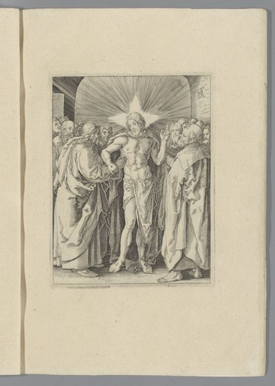 Ongelovge Thomas De kleine Passie (título de la serie) La Pasión de Cristo representada por Albert Durer de Nuremberg (título de la serie) de Anonymous