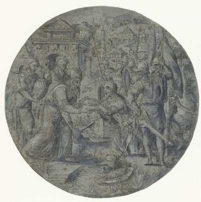 Reunión de Abraham y Melquisedec de Anonymous