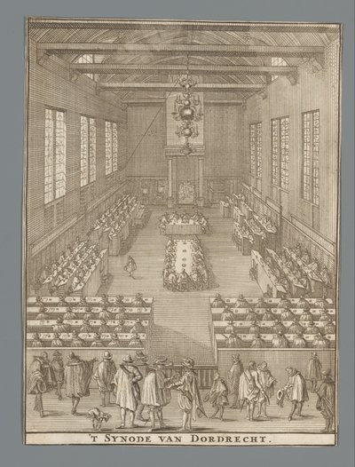 Apertura del Sínodo de Dordrecht, 1618
Sínodo de Dordrecht (título en el objeto) de Anonymous