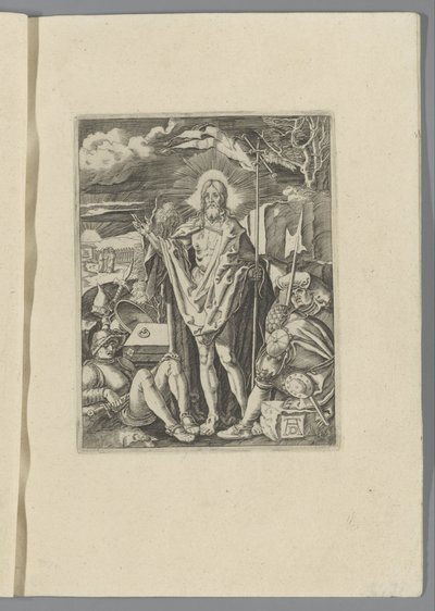Ascenso de Cristo The Little Pass (título de la serie) Figura de Passio Christi Ab Alberto Durer Nuremberg (título de la serie) de Anonymous