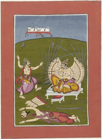 Parasurama (encarnación de Vishnu como Rama-con-un-hacha)
Avatares de Vishnu (título de la serie) de Anonymous