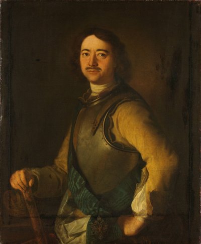 Pedro el Grande, zar de Rusia de Anonymous