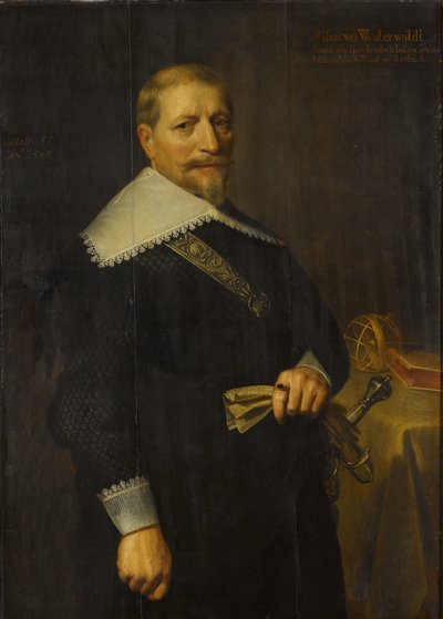 Retrato de Adam van Westerwolt (1580-1639) de Anonymous