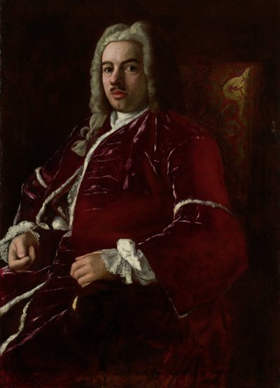 Retrato de Cornelis Calkoen (1696-1764). Embajador ante el Imperio Otomano en Constantinopla (Estambul) de Anonymous