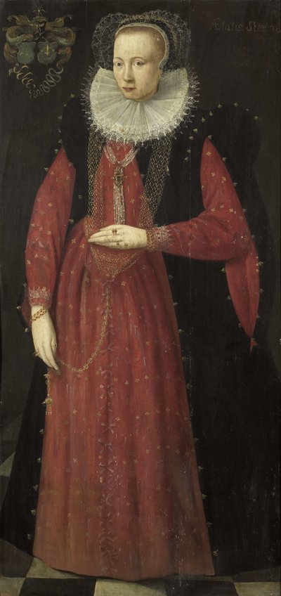 Retrato de Doedt van Holdinga (1570-1646) de Anonymous