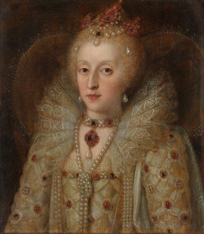 Retrato de Isabel I, reina de Inglaterra de Anonymous
