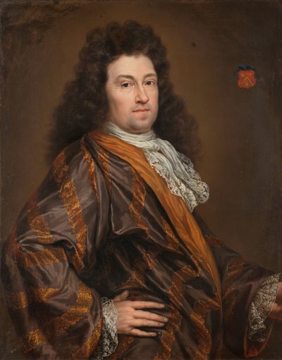 Retrato de François Leydecker (1650-1718). Delegado del Tribunal de Cuentas de Zelanda de Anonymous