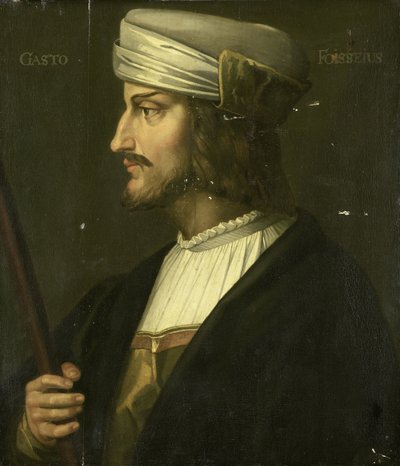 Retrato de Gastón de Foix, comandante militar francés de Anonymous