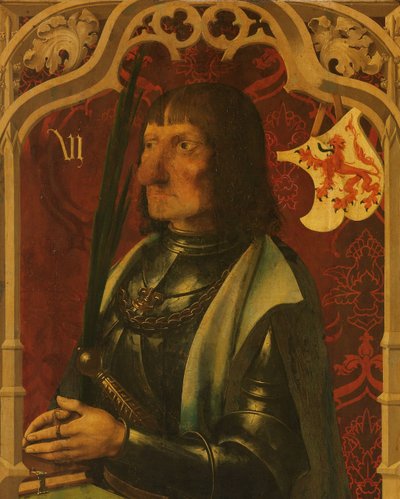 Retrato de Hendrik IV de Naaldwijk, caballero y mariscal hereditario de Holanda de Anonymous