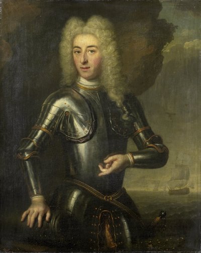 Retrato de Hendrik Lijnslager, Capitán de Navío del Almirantazgo de Ámsterdam de Anonymous