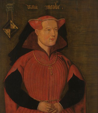 Retrato de Jacoba de Baviera, condesa de Holanda y Zelanda (Jacqueline, condesa de Hainaut) de Anonymous
