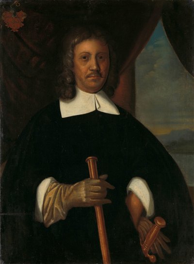 Retrato de Jan van Riebeeck (1619-77). Comandante del Cabo de Buena Esperanza y de Malaca y Secretario del Alto Gobierno de Batavia de Anonymous