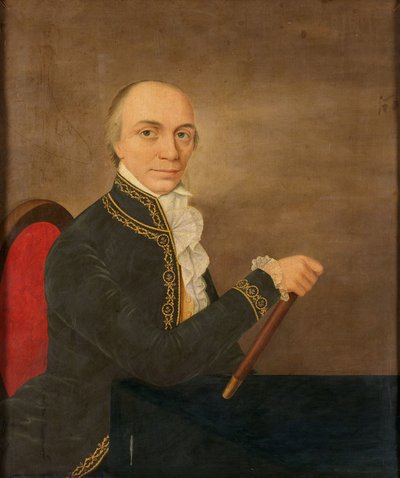 Retrato de Johannes Siberg, Gobernador General de las Indias Orientales Holandesas de Anonymous