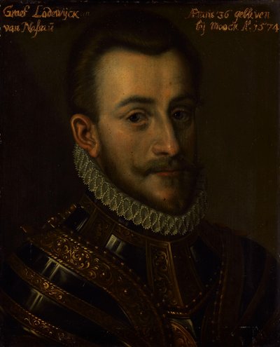 Retrato de Luis, Conde de Nassau de Anonymous