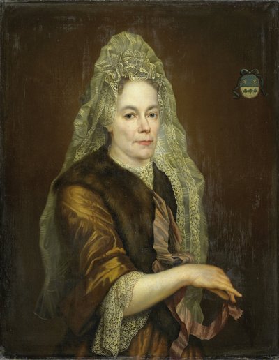 Retrato de Petronella Kettingh (1632-1707), esposa de Diederik van Hogendorp de Anonymous