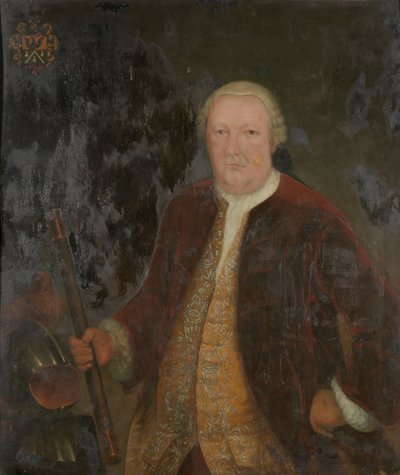 Retrato de Petrus Albertus van der Parra, Gobernador General de la Compañía Holandesa de las Indias Orientales de Anonymous