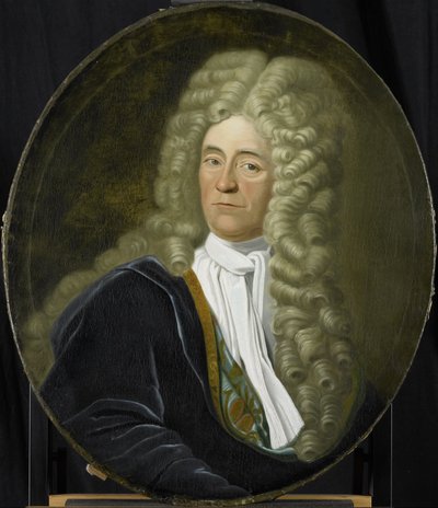 Retrato de Willem van Hogendorp, director de la Cámara de Rotterdam de la Compañía Holandesa de las Indias Orientales, elegido en 1692 de Anonymous