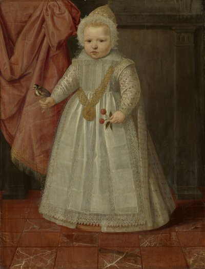 Retrato de un niño, posiblemente Luis de Nassau
Retrato de un niño, posiblemente Luis de Nassau, posteriormente señor de Beverweerd, De Leck, Odijk y Lekkerkerk, hijo ilegítimo de Mauricio, príncipe de Orange, y de Margarita de Malinas de Anonymous