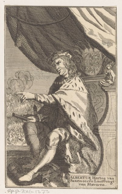 Retrato de Albrecht III, duque de Sajonia de Anonymous