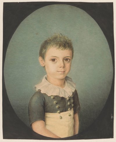 Retrato de Anthony Adriaan van Oldenbarneveld llamado WitteTullingh de niño de Anonymous