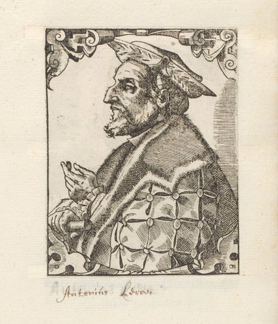 Portret van Antonio de Leyva de Anonymous