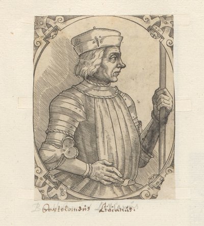 Portret de Bartholomeus Livianus de Anonymous